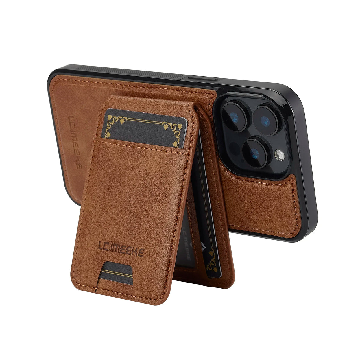 Detachable Magnetic 2 In 1 Leather Case For iPhone 18 17 16 15 14 13 12 11 Pro XS Max 17E Air XR 8 7 Plus SE Cards Pocket Cover