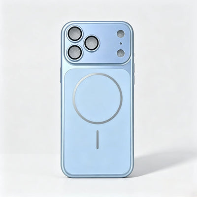 Instantly Change 17 Ultra Thin Metallic Paint Magnetic Case For iPhone 18 17 16 15 14 13 Pro Max Lens Protect For Magsafe Cover