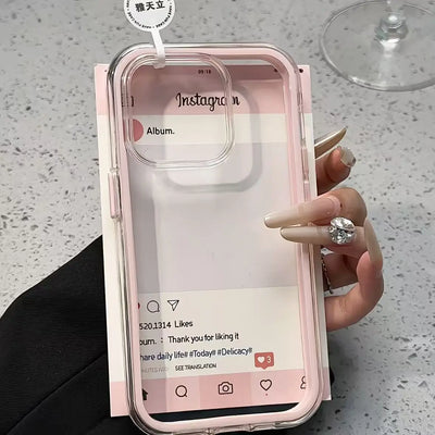 Luxury Candy Color Frame Clear Back Phone Case For iPhone 18 17 16 15 14 13 12 Pro Max 11 16PLUS Acrylic Shockproof Bumper Cover