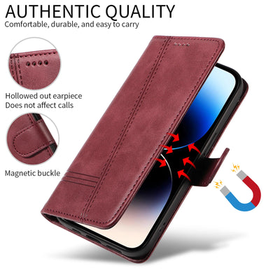 Magnetic Wallet Flip Leather Case For Google Pixel 11 10A 10 9 8 7 Pro XL 9A 8A 7A Phone Cover Shockproof With Card Slots T LINE