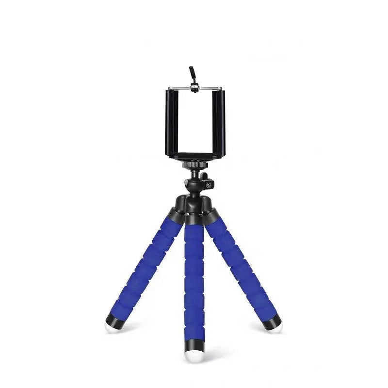 Sponge Octopus Tripod Stand for Live Streaming Lazy Deformation Mobile Phone Holder Portable Camera Tripod