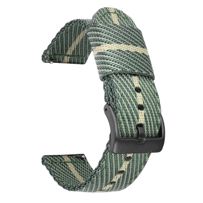 18mm 20mm 22mm 24mm Nylon Weave Strap Men Women Sport Quick Release Bracelet for Seiko Omega for Huawei Samsung Smart Watch Band