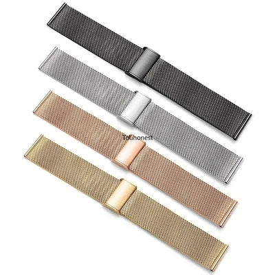 Milanese Watchband 18mm 20mm 22mm Metal Strap Bracelet For Samsung Galaxy Watch 7 6 5 4 40 44mm Huawei 4 GT Bracelet Garmin Band