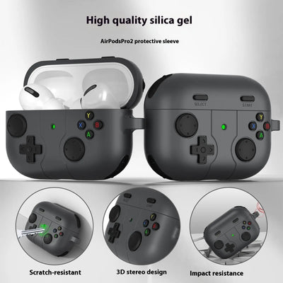 for Airpods 5/4/Pro 3 Case Cover Game Console Design AirPods 5 Case Silicone Protective Cover For Apple AirPods Pro 3/Pro 2/5/4