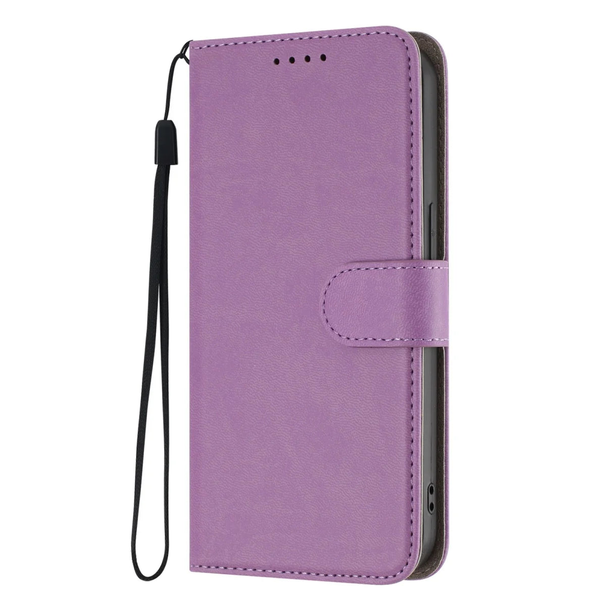For iPhone 17 Pro Max Solid Color Luxury Leather Flip Case on For iPhone 17 16 15 14 13 12 Pro Max Plus 17 Air 16E Wallet Cover