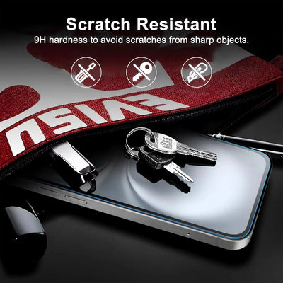 1-4PCS HD Screen Protector Film For iPhone 18 16 13 17 11 12 14 15 Pro Max Air 6 7 8 Plus X XR XS Max Full Cover Tempered Glass