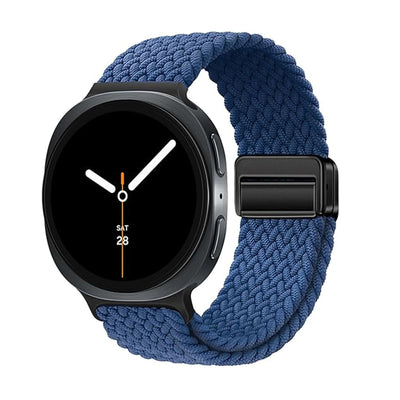 Magnetic Braided Band For Samsung Galaxy Watch 9 8 Strap 44mm 40mm Nylon Bracelet Correa Belt Galaxy Watch 8 Classic 46mm