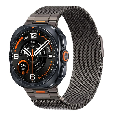 Metal Milanese Loop Band For Samsung Galaxy Watch Ultra 2 Strap 47mm Bracelet Correa Galaxy Watch 9 8 8 Classic 44mm 40mm 46mm