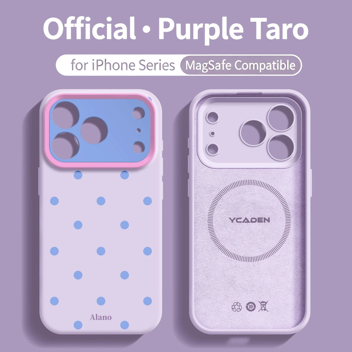 New Liquid Silicone Cute Sweet Pink Polka Dot Phone Case For iPhone 17 16 15 14 13 12 Pro Max Shockproof Magsafe Magnetic Cover