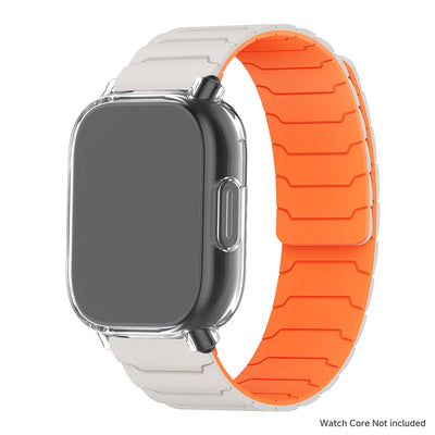 Silicone Strap+Case for Xiaomi Redmi Watch 5 Active/5Lite Magnetic Band Full Cover Bumper for Redmi Band 5 Lite Shell Bracelet