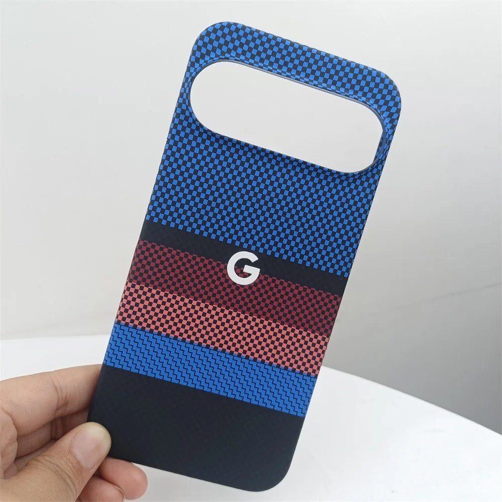 Luxury Carbon Fiber For Magsafe Case For Google Pixel 10 9 8 7 Pro 10 ProXL 9ProXL 9A Wireless Charging Matte Protective Cover