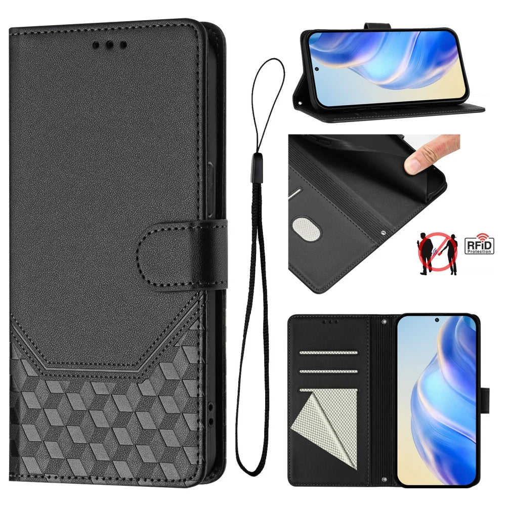 3D Leather Phone Wallet Case Book For Samsung Galaxy S26 S25 S24 S23 S22 S21 S20 Ultra FE Plus S10 S9 S8 Plus Edge Flip Cover