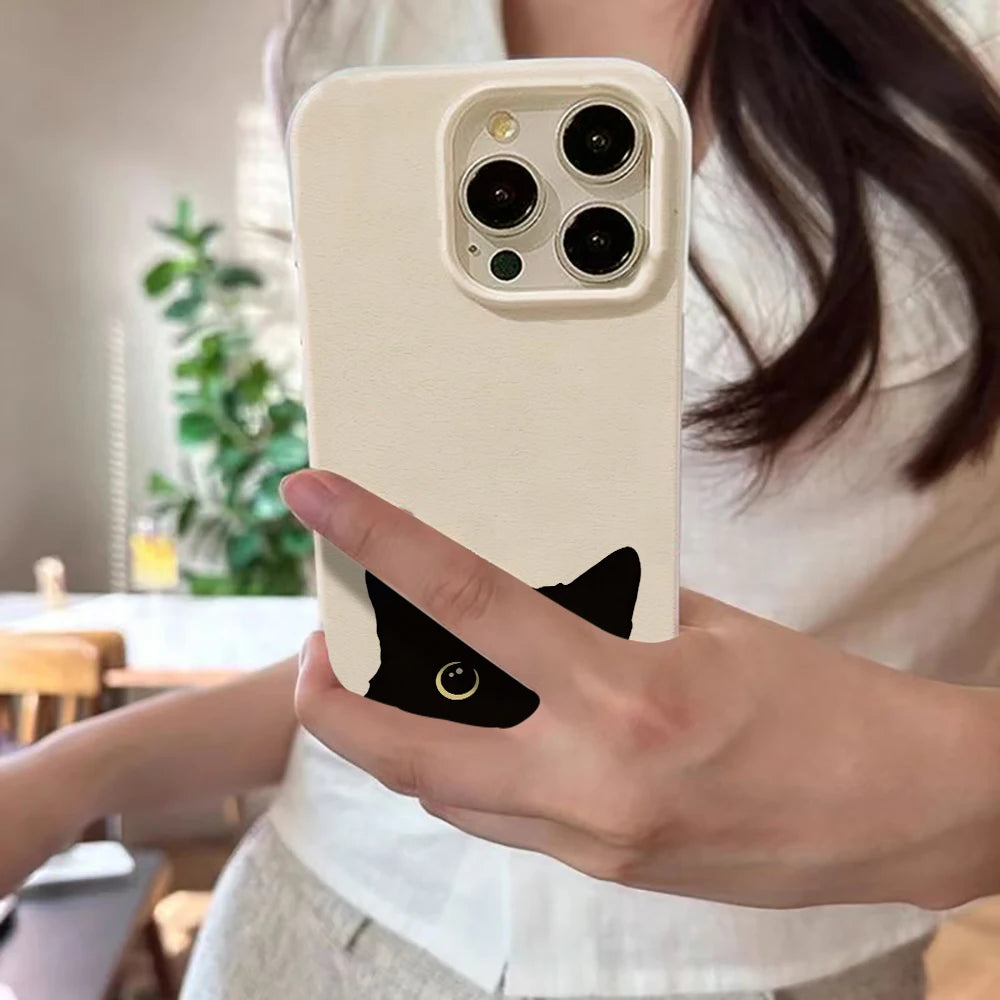 Colorful Cat For iPhone 17 Pro Max Phone Case For iPhone 17 Air 16 15 14 13 12 11 Pro Max 16 15 14 Plus XS XR X Shockproof Cover