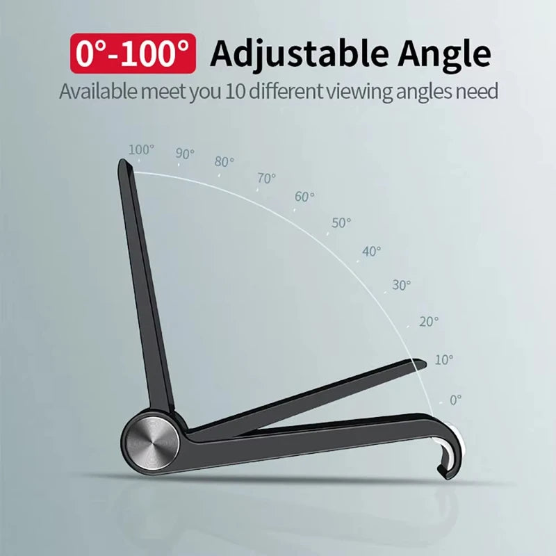 Adjustable Phone Holder Stand Portable Foldable Desktop Phone Support Universal Cell Phone Stand for iPhone, Samsung