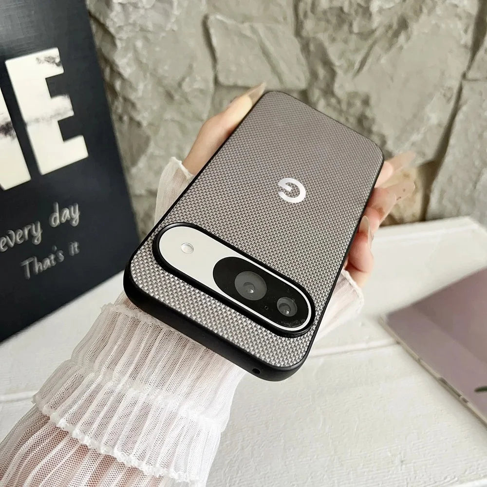 NEW Ultra Thin Premium Woven Nylon Pattern Phone Case For Google Pixel 11 10 9 Pro XL 8 7 6 Pro 10A 9A 8A 7A 6A Shockproof Cover
