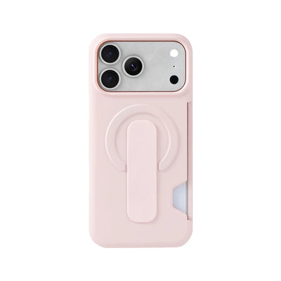 Soft Liquid Silicone Magnetic Case for Magsafe iPhone 17 16 15 14 13 Pro Max Strap Holder Card Slot Shockproof Cover