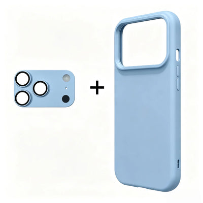 Luxury Liquid Silicone Phone Case For iPhone 18 17 Pro Max 17 18 Pro  With Matte Camera Lens Protective Film Full Coverage Cover