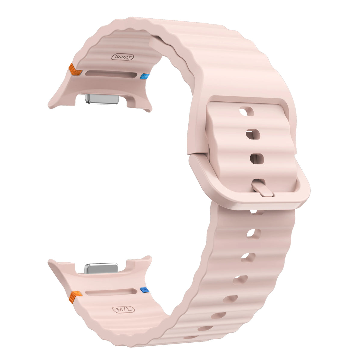 Official Silicone Strap for Samsung Galaxy Watch 9/8 40mm 44mm Sports Replacement Wristband for Galaxy Watch 8 Classic 46mm Band