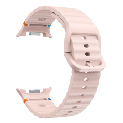 Official Silicone Strap for Samsung Galaxy Watch 9/8 40mm 44mm Sports Replacement Wristband for Galaxy Watch 8 Classic 46mm Band