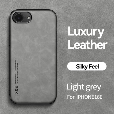 Magnetic Leather Case For iPhone 16E 17E iPhone16E iPhone17E 5G Shockproof Silicone Soft Case Cover