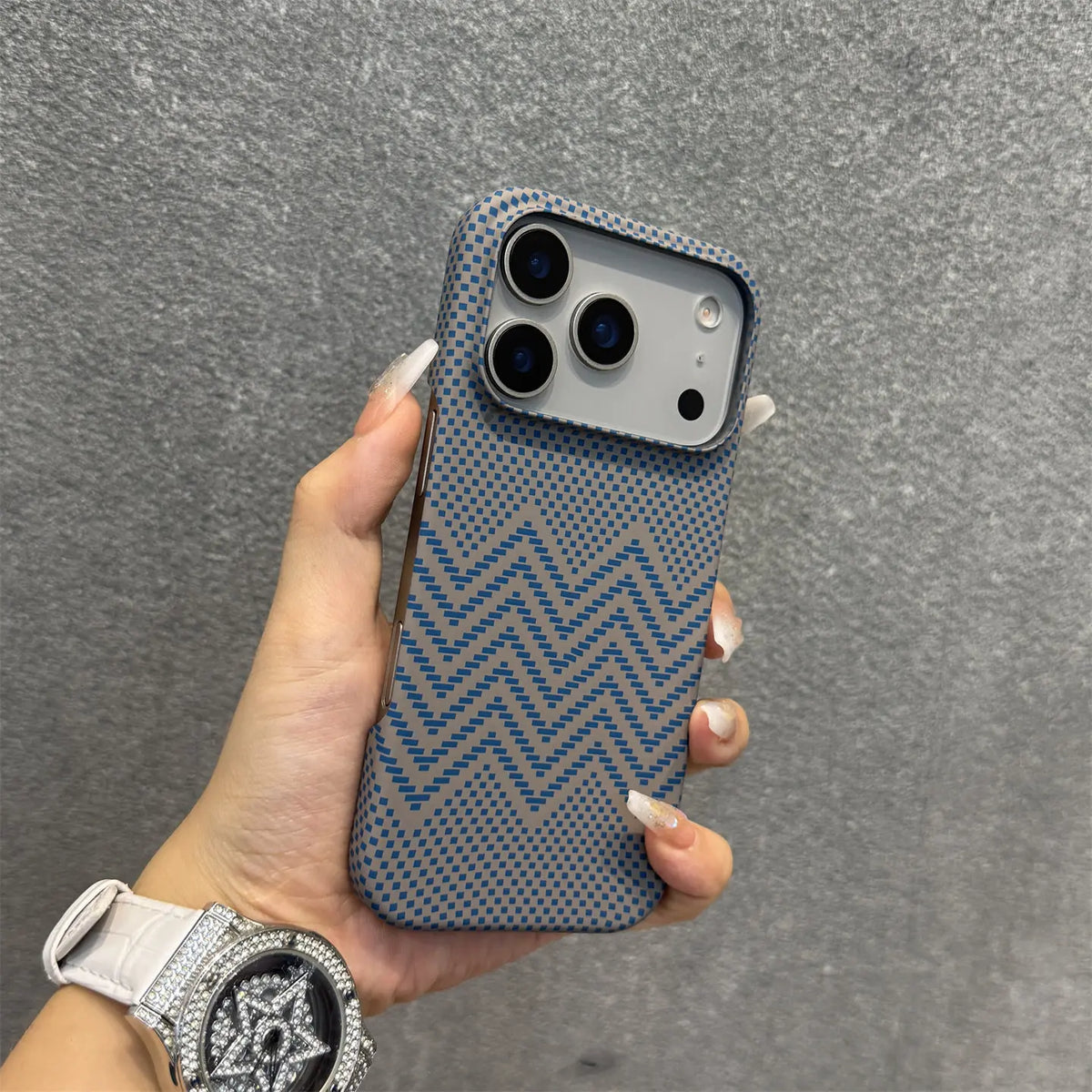 Frameless Carbon Fiber Kevlar For Magsafe Magnetic Phone Case For iPhone 17 Air 16 15 14 13 12 Plus 17 Pro Max PC Texture Cover