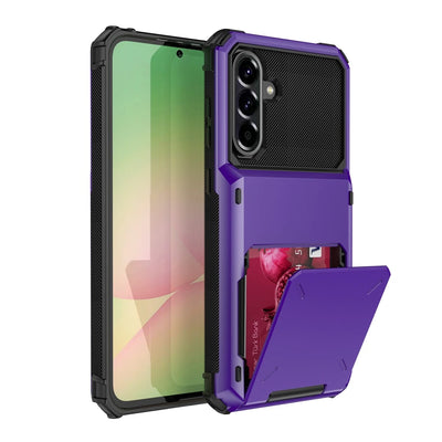 Wallet Card Phone Case For Samsung S26 S25 S24 S23 S22 S21 S20 S10 FE Plus EDGE Ultra 5G Card Slot Flip Hidden Pocket Hard Cover