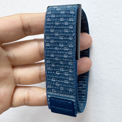 Stretchable Wrist Band Sport Soft Nylon Loop Band for Amazfit Helio Strap Adjustable Sport Correa Helios Straps Amazfit Bracelet