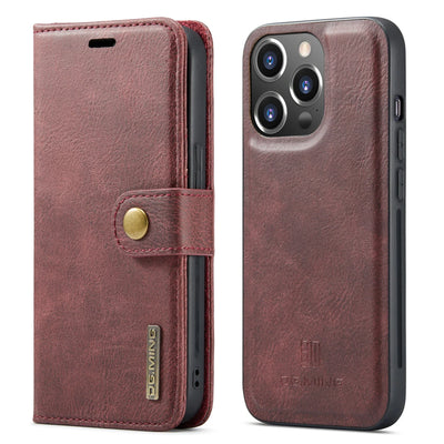 Detachable Magnetic Leather Phone Case for IPhone 16 17 Pro Max 15 12 13 11 14 Plus Air SE 2022 Wallet Card Holder Cover Coque