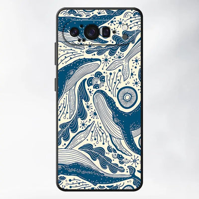 Case for Google Pixel 10A 7a 6a 9a 6 7 8 Pro 8a 10 9 Pro XL Funda Phone Cover Ocean Shark