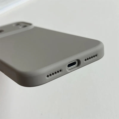 TPU Shockproof Cover For iPhone 17 16  Pro Max For iPhone 17Air 16 15 14 Pro Case Liquid Silicone Original TPU Protect Case