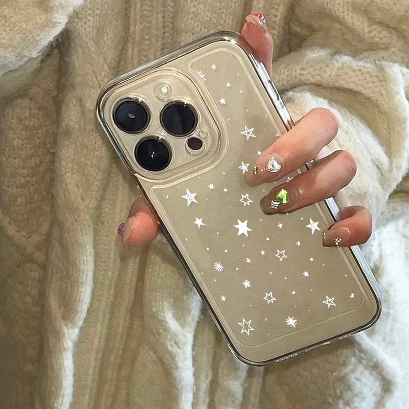Fashion Starry Sky Stars Phone Case For Samsung Galaxy A56 A55 5g S26 S25 Ultra S24 FE S23 Case A54 A26 A17 A07 4G A06 A36 Cover