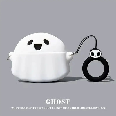 For AirPods 1/2 3 4 Pro3 2025 Pro2  Case Cartoon Cat Puppy Orca Silicone Earphone Accessories Soft Protective Sleeve Shell Funda