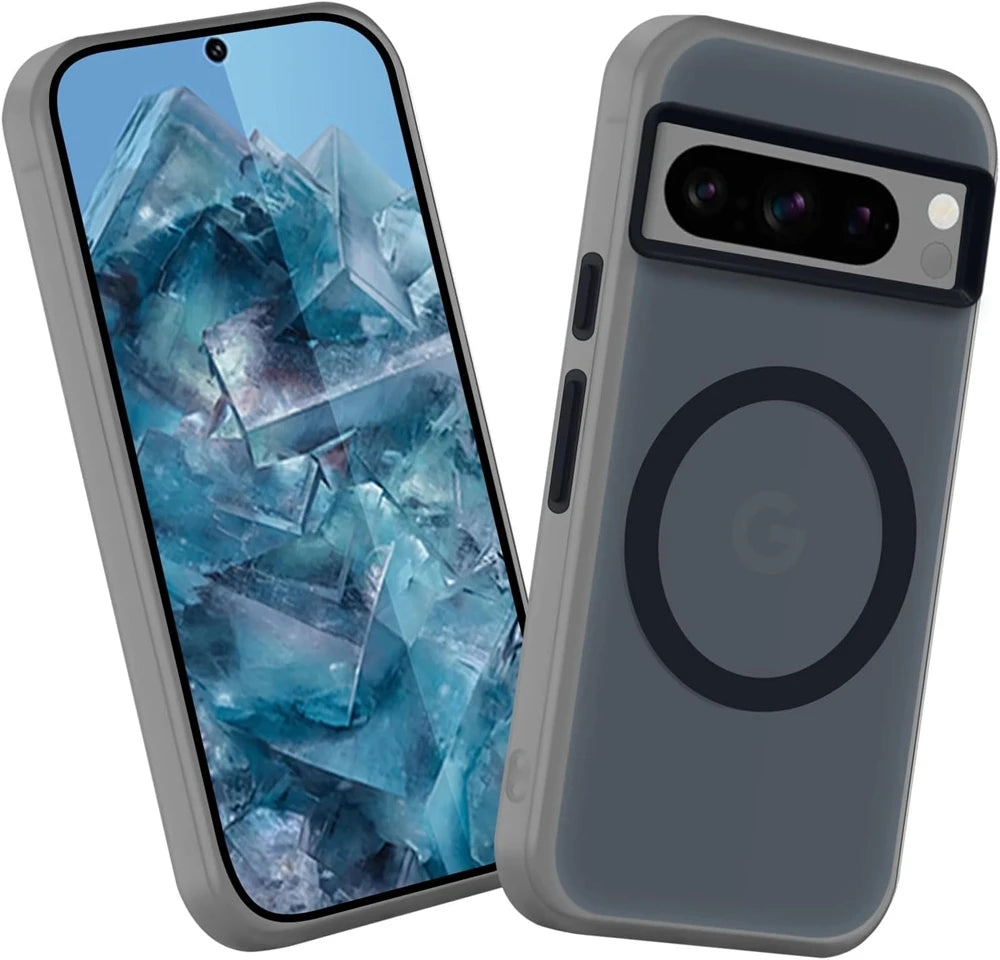 Candy Color Matte Clear Magnetic for Magsafe Case For Google Pixel 9A 8 10ProXL 8A Wireless Charge Frosted for Google 10 9Pro XL