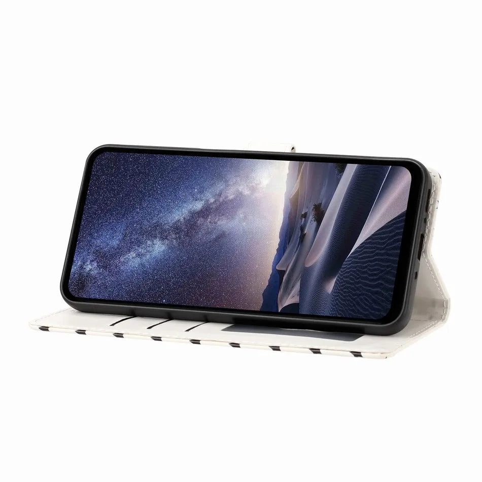 Cute Stars Case For Apple iPhone 6Plus 17E 17 16E 16 14 Plus 13 12 Mini 15 Pro Max Cash Wallet Card Storage Phone Back Cover