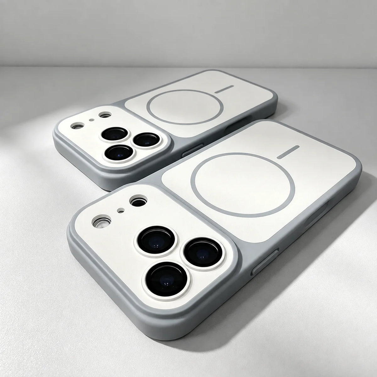 Matte Armor Magnetic Wireless Charging Phone Case For iPhone 18 17 16 15 Pro Max 14 12 13 11 Pro Case Magsafe Shockproof Cover
