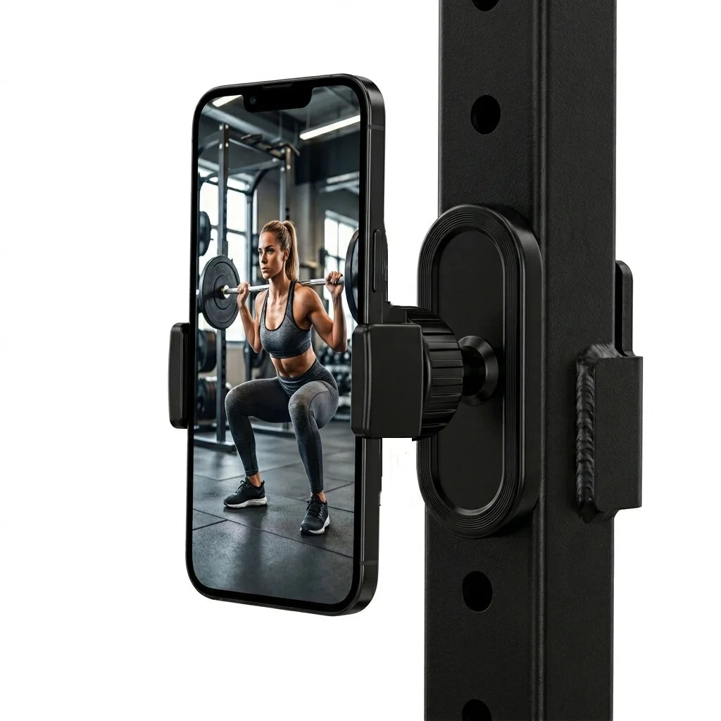 Magnetic Phone Holder 360° Adjustable Golf Cart Gym Equipment Stand For Phone Universal Lazy Mobile Phone Stand