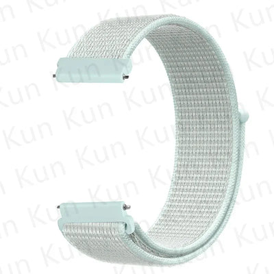 20mm 22mm Band For Samsung Galaxy Watch 6/5/4/5pro/4/6 Classic/active 2 Nylon loop sport bracelet huawei watch GT 4-2-2e-3 Strap