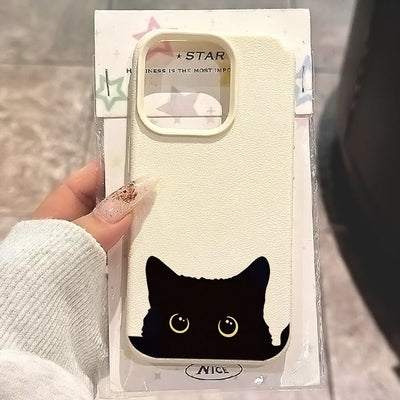 Colorful Cat For iPhone 17 Pro Max Phone Case For iPhone 17 Air 16 15 14 13 12 11 Pro Max 16 15 14 Plus XS XR X Shockproof Cover