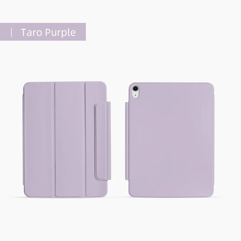 Case for iPad Mini 6/7 & Air 13-inch! Magnetic Closure Double-Sided Folio, Y-Fold Multi-Angle, Auto Wake/Sleep Smart Cover