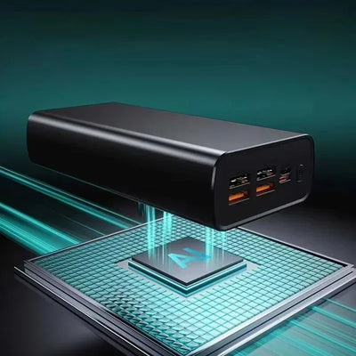 Lenovo 140W Super Fast Charging Power Bank 500000mAh CCC Certified LED Digital Display Portable External Battery for XiaomiHuawe