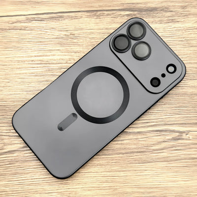 Luxury Soft Matte Case Cover For iPhone 18 17 16 15 14 13 12 11 Pro Max 16E 17E 18Pro 17Pro For Magsafe Mag Safe Wireless Charge