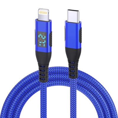 LAIHONEN USB C to Lightning 10 feet about 3 meters stepsynchronizer equipped with LED display MFi Certified for iPhone14 Pro Max