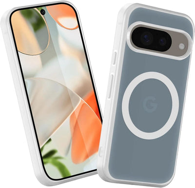 Candy Color Matte Clear Magnetic for Magsafe Case For Google Pixel 9A 8 10ProXL 8A Wireless Charge Frosted for Google 10 9Pro XL