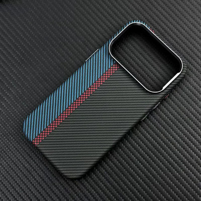Carbon Fiber Texture Magnetic Case For iphone 17 18Pro Max 16 18 Pro 15 14 13 Ultrathin Alloy Lens Wireless Charge Hard Cover