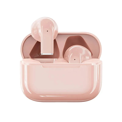 Mini TWS Wireless Bluetooth Earbuds Powerful Active Noise Cancellation Built-In Hands-Free Mic for Music Playback Voice Calls