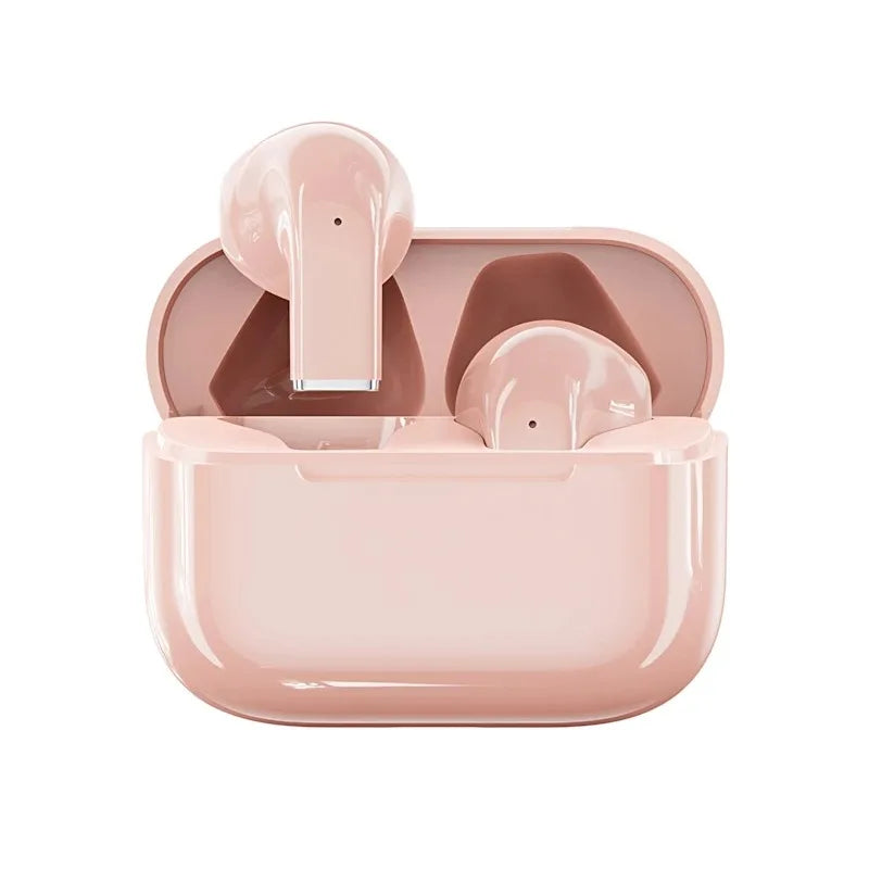 Mini TWS Wireless Bluetooth Earbuds Powerful Active Noise Cancellation Built-In Hands-Free Mic for Music Playback Voice Calls