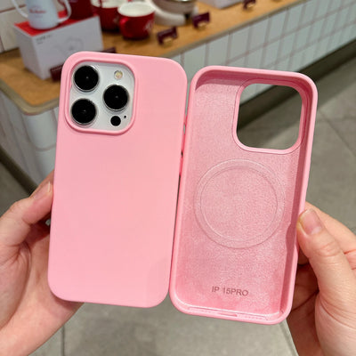 Liquid Silicone Magnetic For Magsafe Wireless Charge Phone Case For iPhone 18 17 Air 16 15 Plus 14 13 12 Pro Max Original Cover