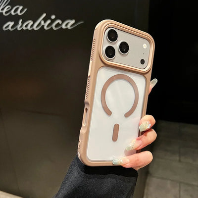 Original Transparent Shockproof For Magsafe Case For iPhone 18 17 Air 16 15 14 13 12 11 Pro Max Magnetic Wireless Charge Cover