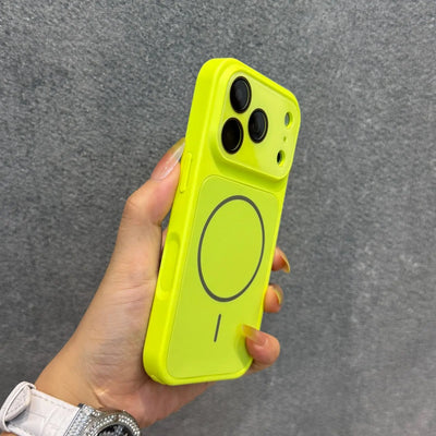 Luxury Solid Skin Feel Magnetic for Magsafe Phone Case for iPhone 18 17 16 15 14 Pro Max 18Pro Slim PC Camera Protection Cover