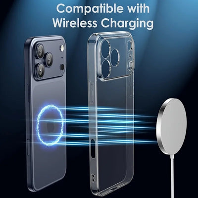 Ultra Thin Clear Phone Case For iPhone 17 16 18 Pro Max 17Pro Soft Silicone Transparent Cases For iPhone 15 14 13 Pro Max Cover